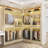 Closet System With 2 Hanging Rods-397025885