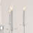 Hestia Lucite & Polished Chrome Chandelier