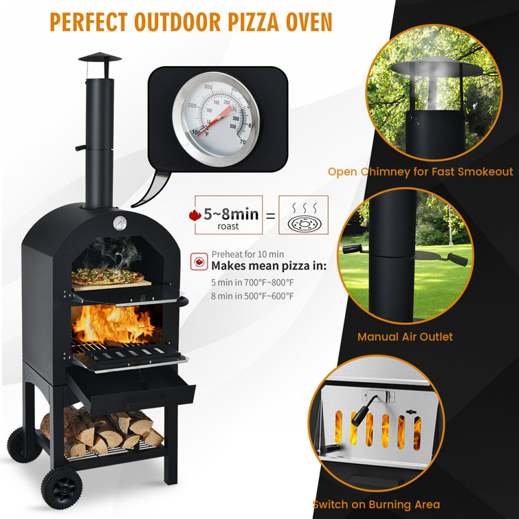 Wood Fired Pizza Oven To United States - Outdoor Stove & Accessories -  AliExpress