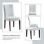 Chaise d'appoint Carena (ensemble de 2)