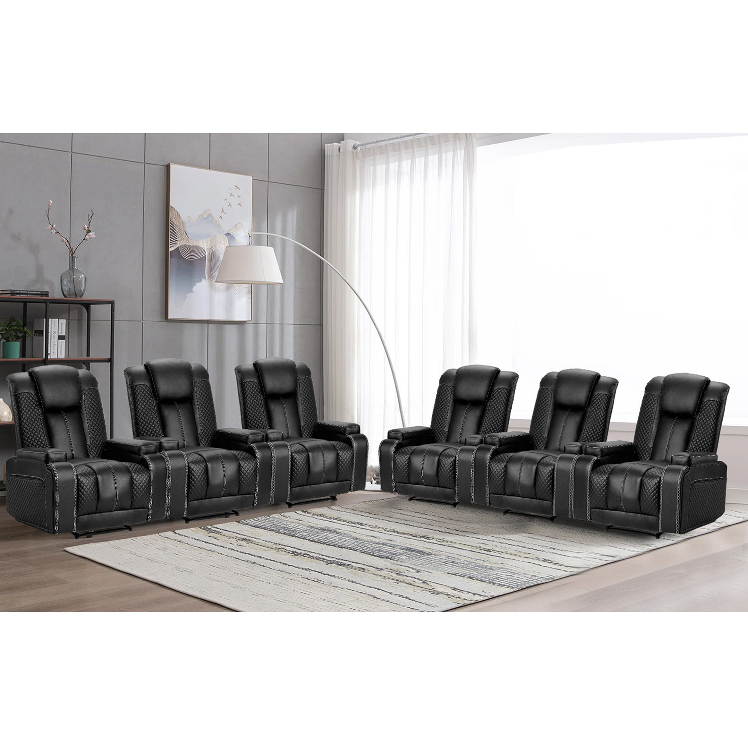 Home theater couch discount seating