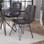 Chaise d'appoint Aneeqa en gris foncé