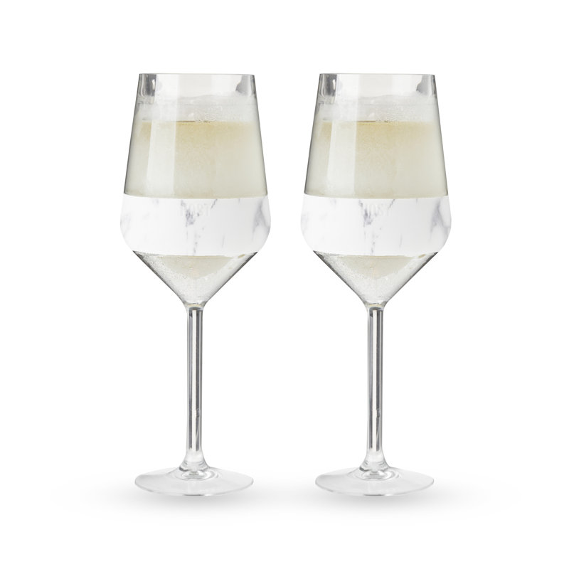 Chilling Stemmed Wine FREEZE in Marble