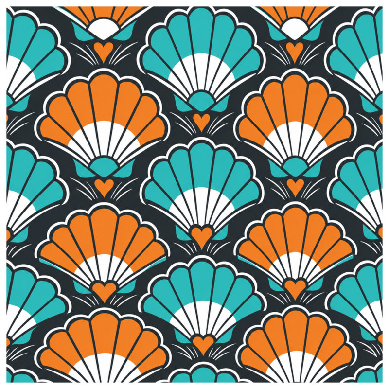 Couvertures Art Deco, 60in W x 80in H