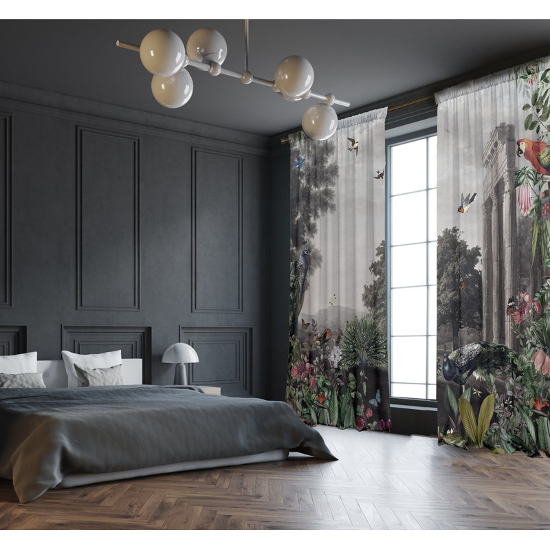 Cherisa Velvet Blackout Curtain Panel Pair, 148cm Width x 350cm Drop