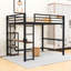 Winstead Full Loft Bed with Built-in-Desk