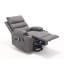 Fauteuil inclinable électrique en cuir