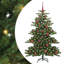 Artificial Hinged Christmas Tree with 150 LEDs 150 cm PVC-1951171084