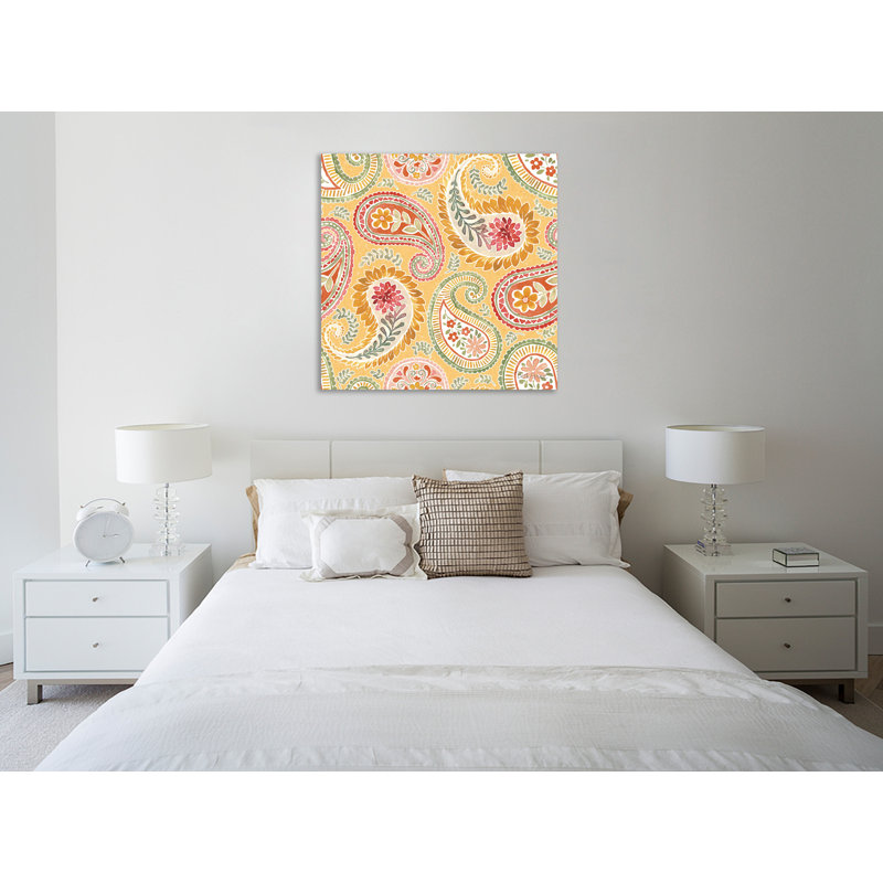 «Harvest Bouquet Pattern IIIE», toile tendue par Beth Grove, H 48 po x l 48 po x P 1,5 po