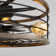 Khemani 20" Farmhouse Caged Ceiling Fan With Light Kit and Remote Control