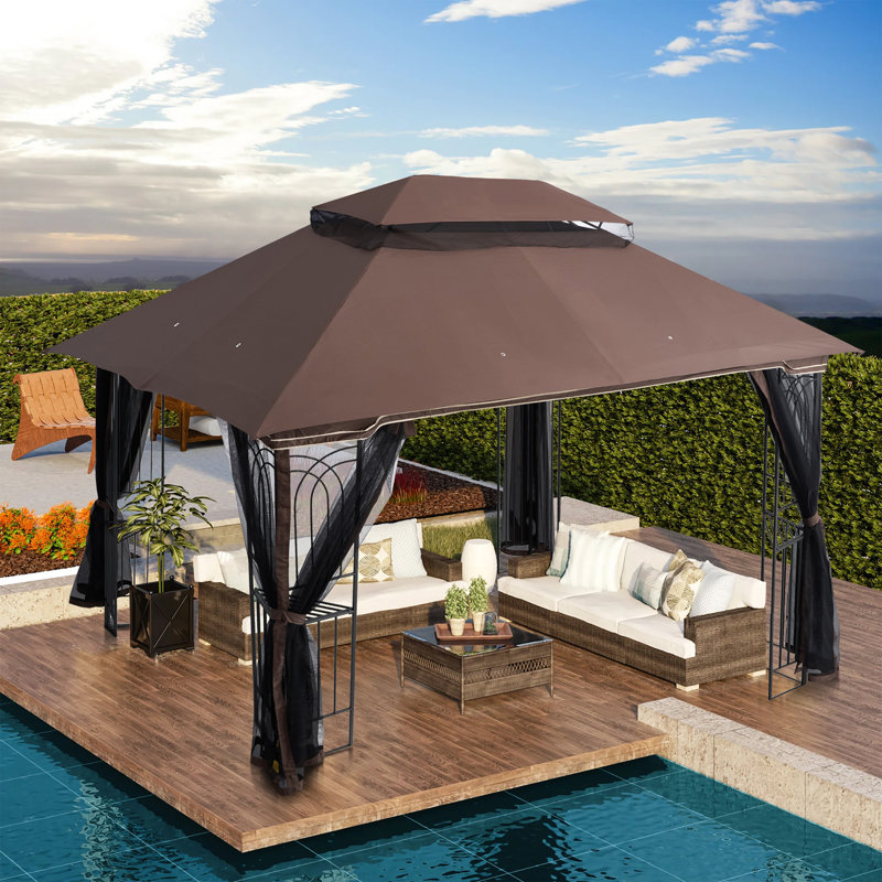 Toile de remplacement pour pavillon, Brun