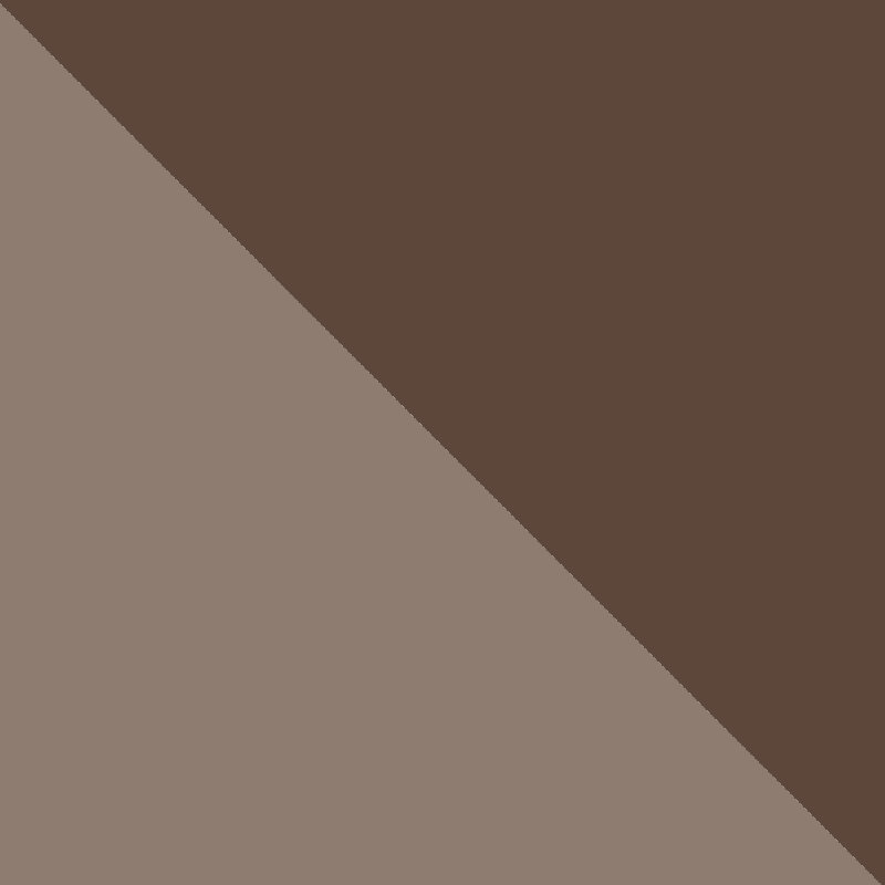 Édredon réversible en microfibre ultra douce de qualité supérieure, Édredon simple/simple TG, Cacao/taupe