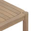 Ensemble repas d'extérieur en bois d'acacia 6 personnes avec osier tissé à la main Solvire-128837960