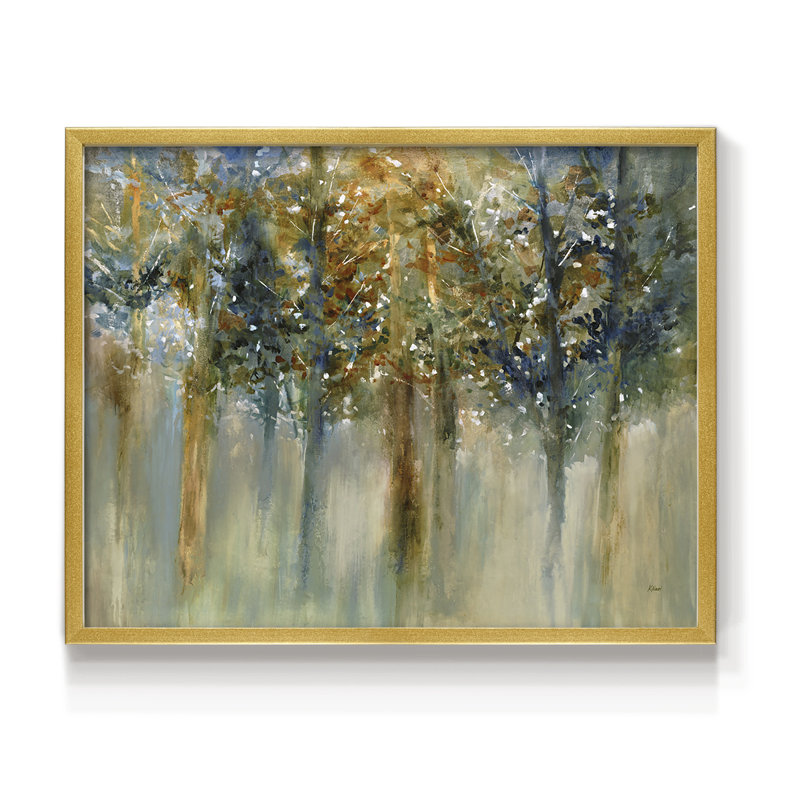 «Rustic Leaves II», reproduction encadrée, H 16 po x l 20 po