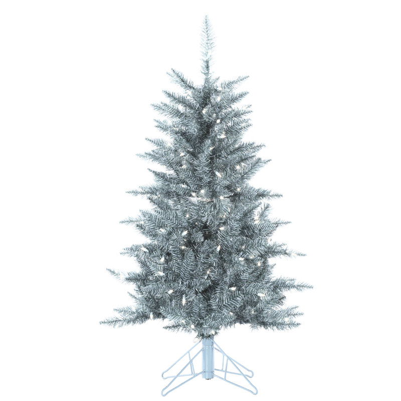 4' Lighted Artificial Christmas Tree