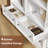 Kirklyn 6-Tier Standard Bookcase with 4 Drawers-106884828