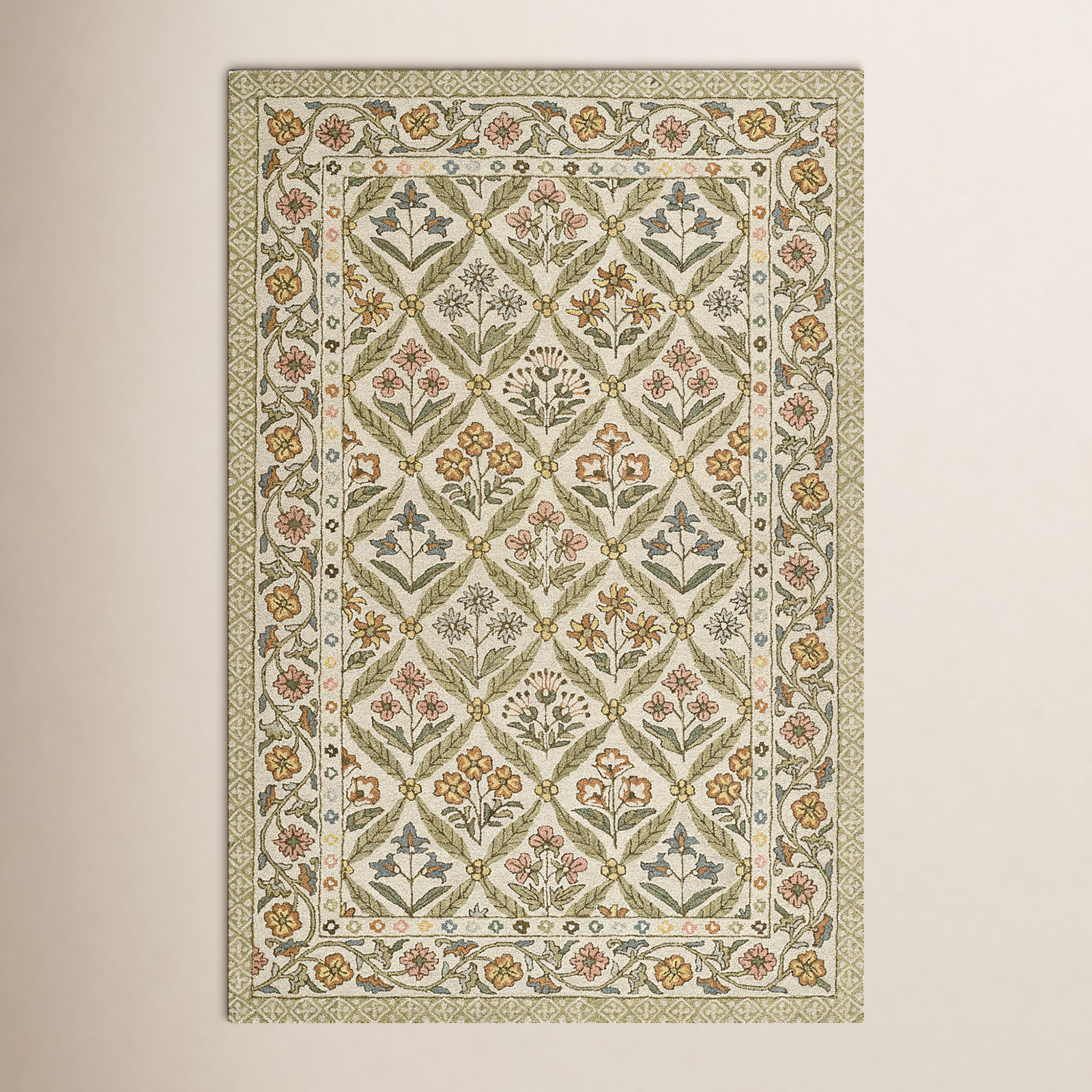 Alice Hand-Woven Oriental Rug, Rectangle 2' x 3'