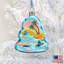 Whale at the Palms Coastal Shaped Ornament