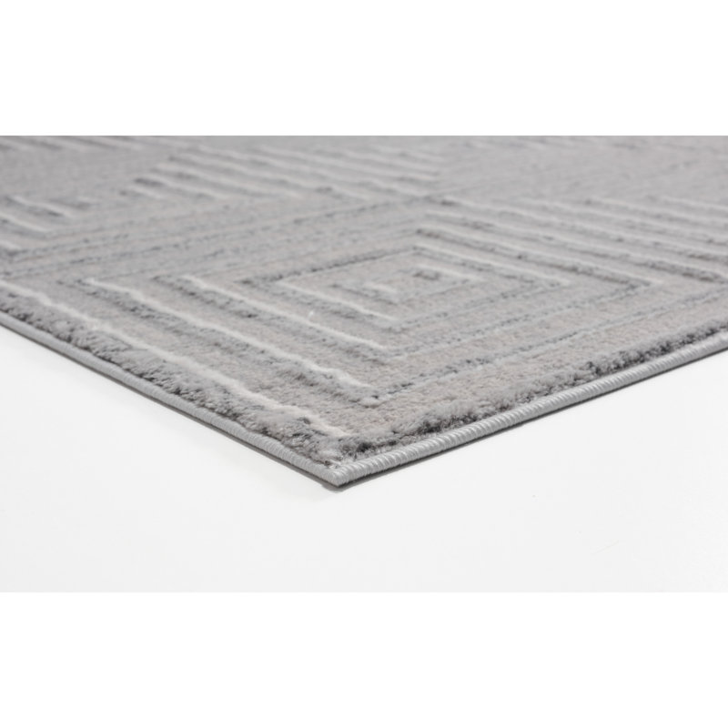 Emmeline Geometric Indoor Rug, Rectangle 1'11" x 3'