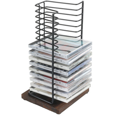 1173 H Media CD DVD Storage Rack