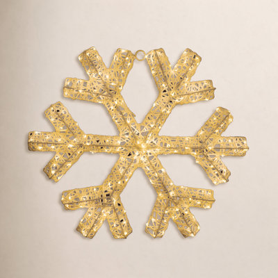 24" LED Snowflake Light