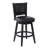 Kera Swivel Upholstered Counter Stool with Metal Frame