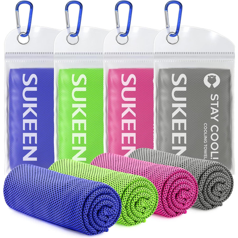 Berrada Hand Towel, Green;Blue;Gray;Pink