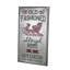 Plaque murale 11,5X20 po