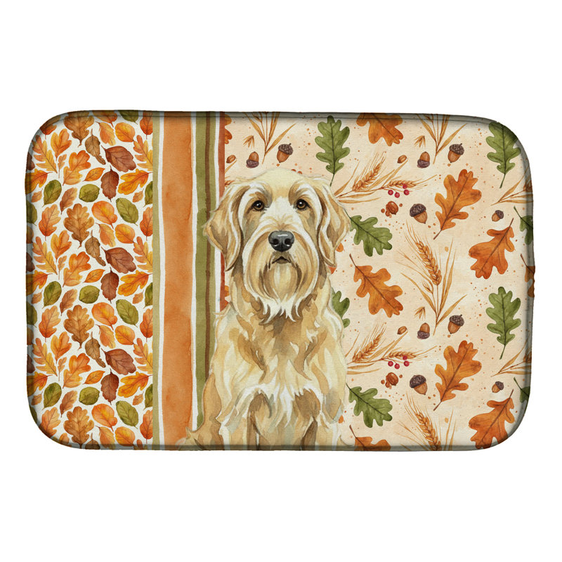 Tapis de séchage Wheaten and Tan Otterhound Heirloom