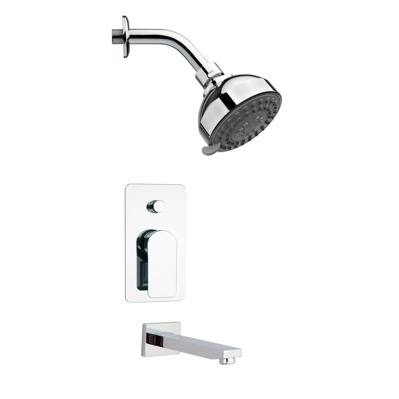 Robinet de baignoire et douche à pression équilibrée Peleo