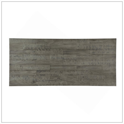 Light Gray Finish Counter Height Table Industrial Design Kitchen Dining Furniture 1Pc
