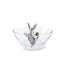 Garden Friends Glass Dessert Bowl