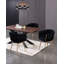 Anneruth Velvet Dining Chair - Ergonomic Tufted Back and Metal Legs - Button Back Armchair for Dining Room Living Room Restaurants-70052643