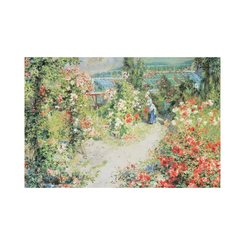 The Conservatory by Pierre-Auguste Renoir - Painting on Canvas, Wrapped Canvas, 45.72cm H x 66.04cm W x 3.81cm D