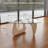 Spacious Glass-top Coffee Table With A Premium Solid Oak Base,  For The Living Room.-1953645730-1953645728-1953645791