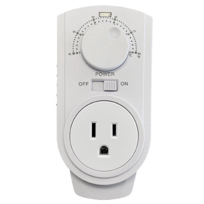 Thermostat blanc non programmable Wexstar