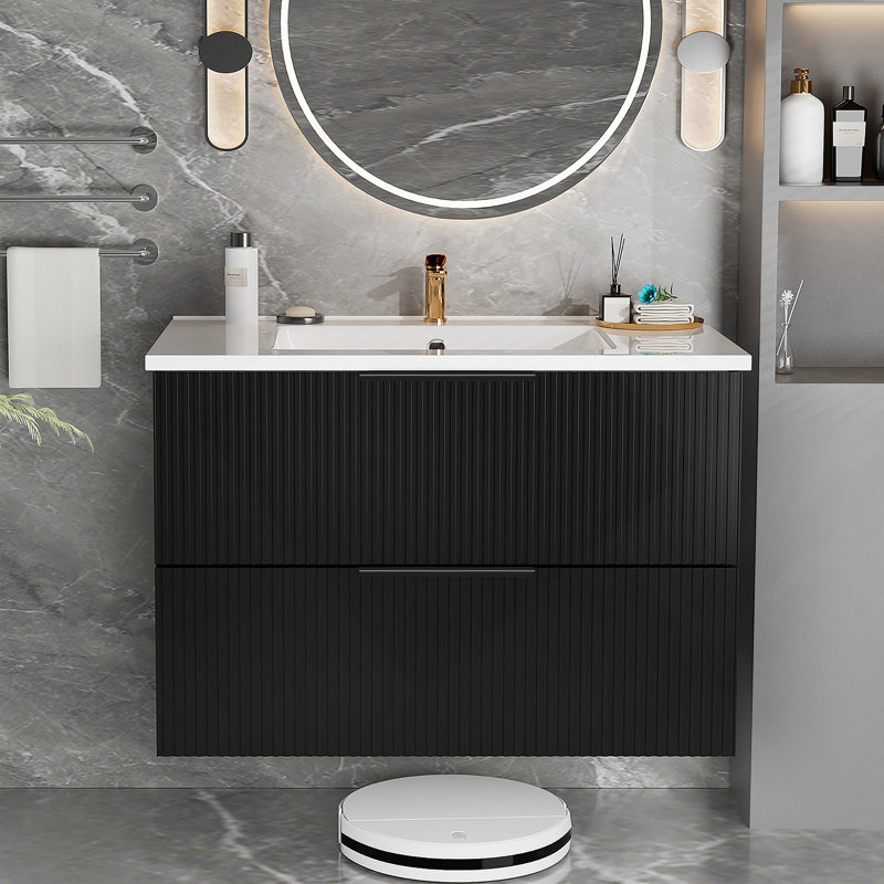 Meuble-lavabo 30 po avec lavabo en céramique