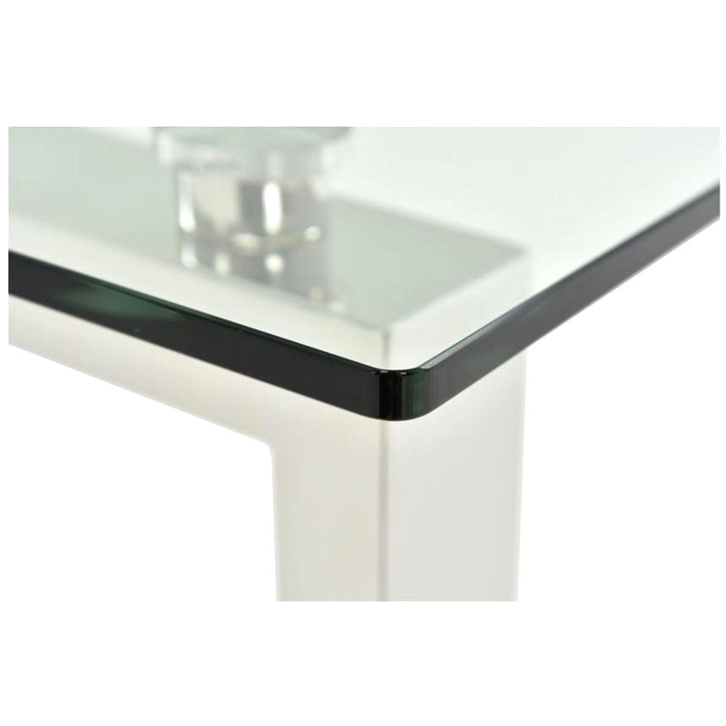 Bouffard Roca Table 50, Chrome, L 50 po x l 30 po