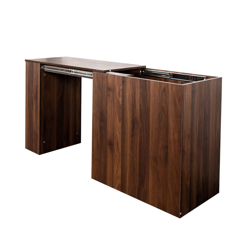 Bureau d'ordinateur avec tiroirs, rangement de coin de bureau à domicile moderne avec table extensible, bureau d'écriture bureau pour la maison, bureau