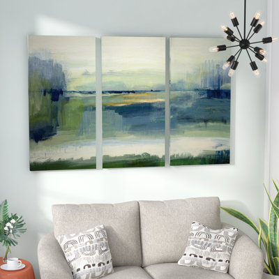 « glistening pré », image multi-pièces sur toile tendue