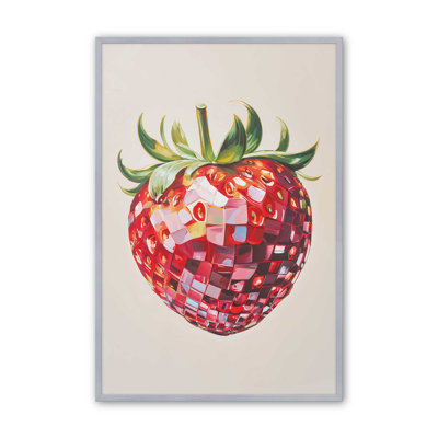 Imprimé disco fraise