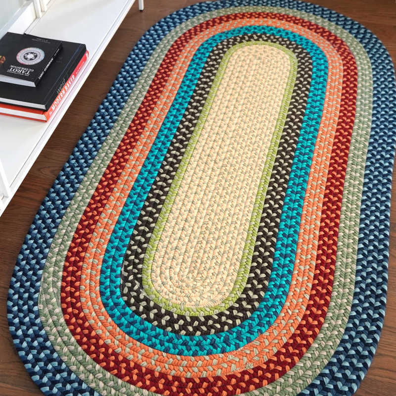 Tapis intérieur / extérieur Balbir, Ovale 8 pi x 11 pi