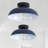 1-Light Industrial Semi Flush Mount Ceiling Light-503674477