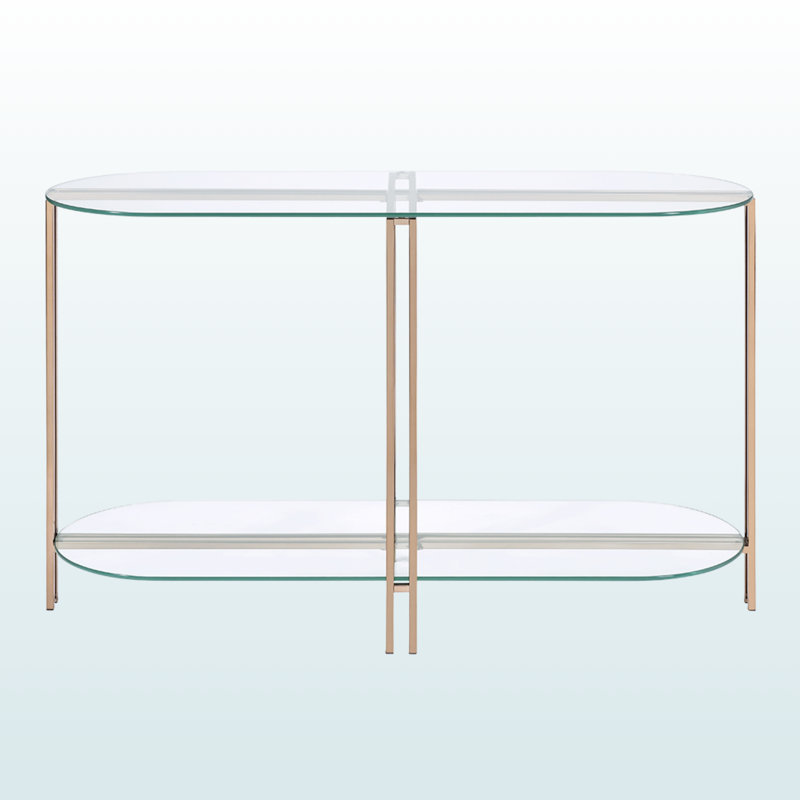 Royale Sofa Table, Champagne