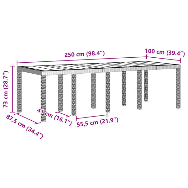 Dimensions du produit