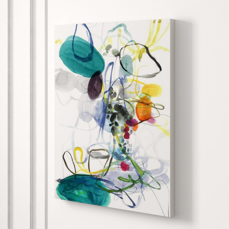 Ebb & Flow I Painting by Fern Cassidy, 48" H x 36" W, Outdoor