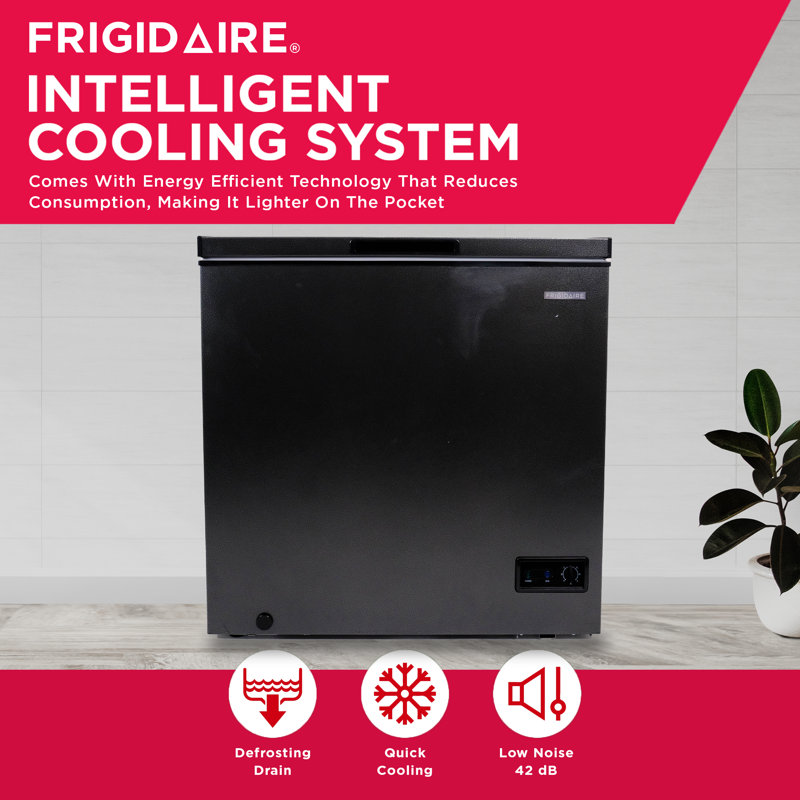 Frigidaire 7 Cu. Ft. Granite Chest Freezer with Adjustable Thermostat