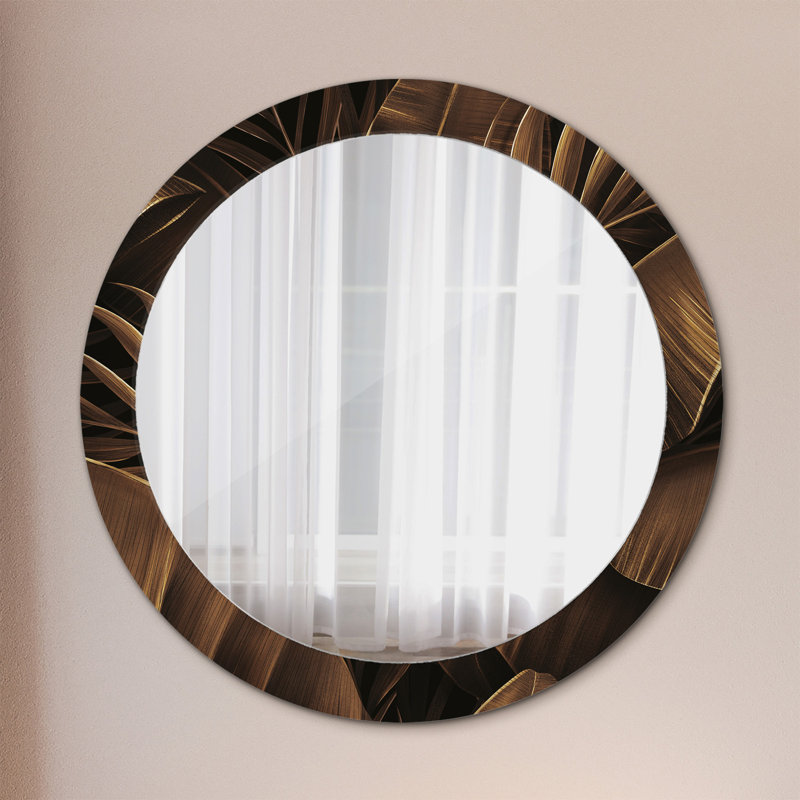Huldar Glass Flat Wall Mirror