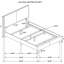 Lit plateforme, cadre de lit pour la maison-2094873221-2094873226