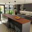 Comptoir en bois massif Hevea-113494245-132948969